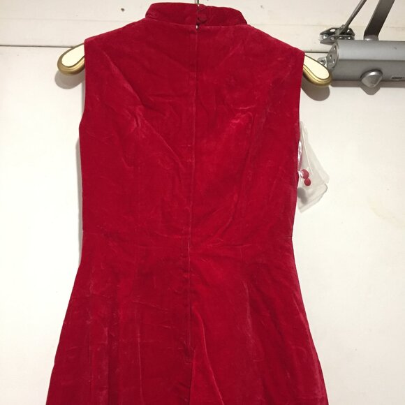 VINTAGE D'ALLAIRD'S TURTLENECK MIDI DRESSES SIZE S - Picture 5 of 8